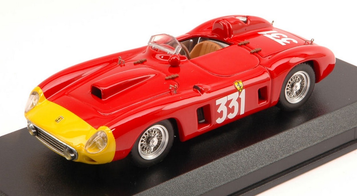 SCALE MODEL COMPATIBLE WITH FERRARI 290 MM N.331 RETIRED (FAST RIDE) T.FL.1956 CASTELLOTTI 1:43 ART MODEL AM0262