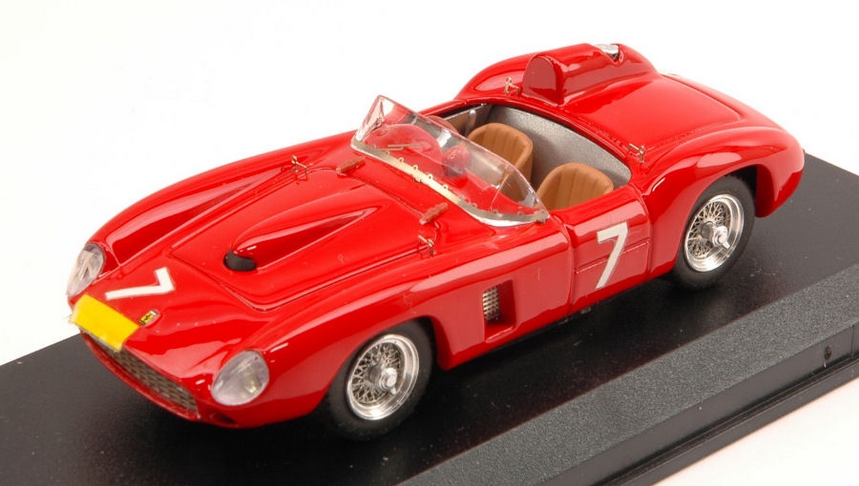 SCALE MODEL COMPATIBLE WITH FERRARI 290 MM N.7 10th NURBURGRING 1957 GREGORY-MOROLLI 1:43 ART MODEL AM0216