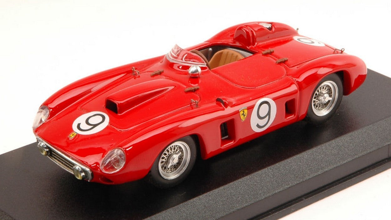 SCALE MODEL COMPATIBLE WITH FERRARI 290 MM N.9 2nd 24H SPA 1957 M.GREGORY 1:43 ART MODEL AM0272