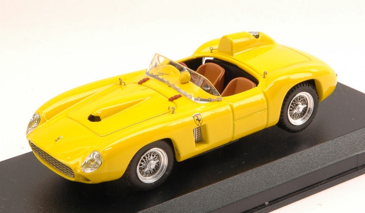 SCALE MODEL COMPATIBLE WITH FERRARI 290 MM STREET 1957 YELLOW 1:43 ART MODEL AM0058