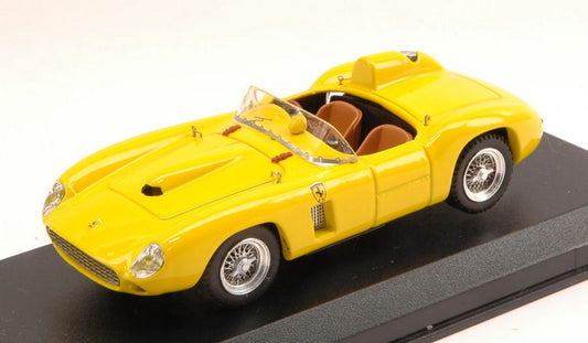SCALE MODEL COMPATIBLE WITH FERRARI 290 MM STREET 1957 YELLOW 1:43 ART MODEL AM0058