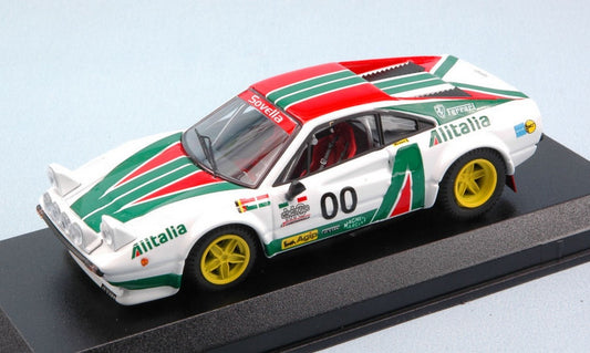 SCALE MODEL COMPATIBLE WITH FERRARI 308 GR.4 ALITALIA N.00 TEAM MAKELA AUTO TUNING 1:43 BEST BT9616