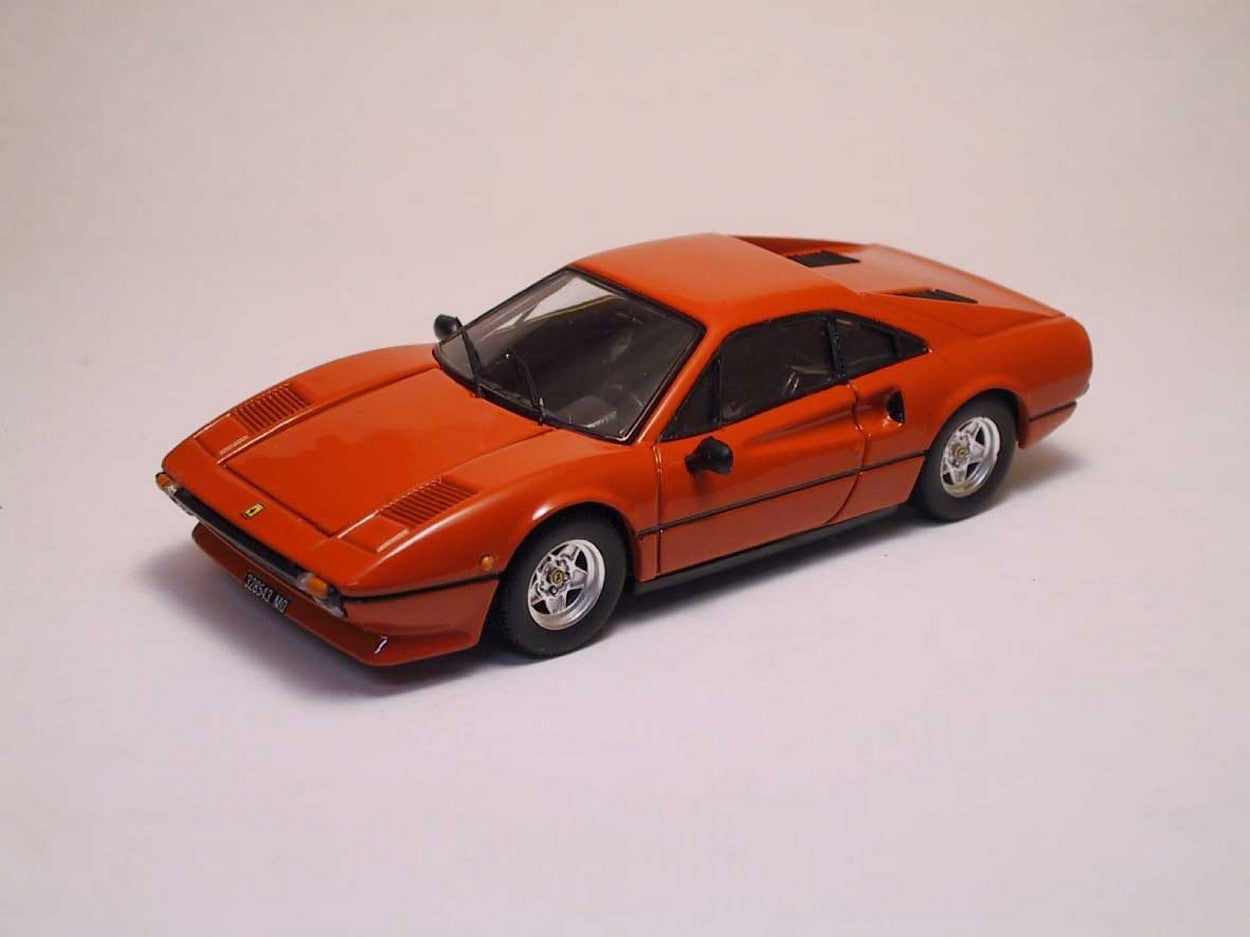 SCALE MODEL COMPATIBLE WITH FERRARI 308 GTB 1975 RED 1:43 BEST MODEL BT9199