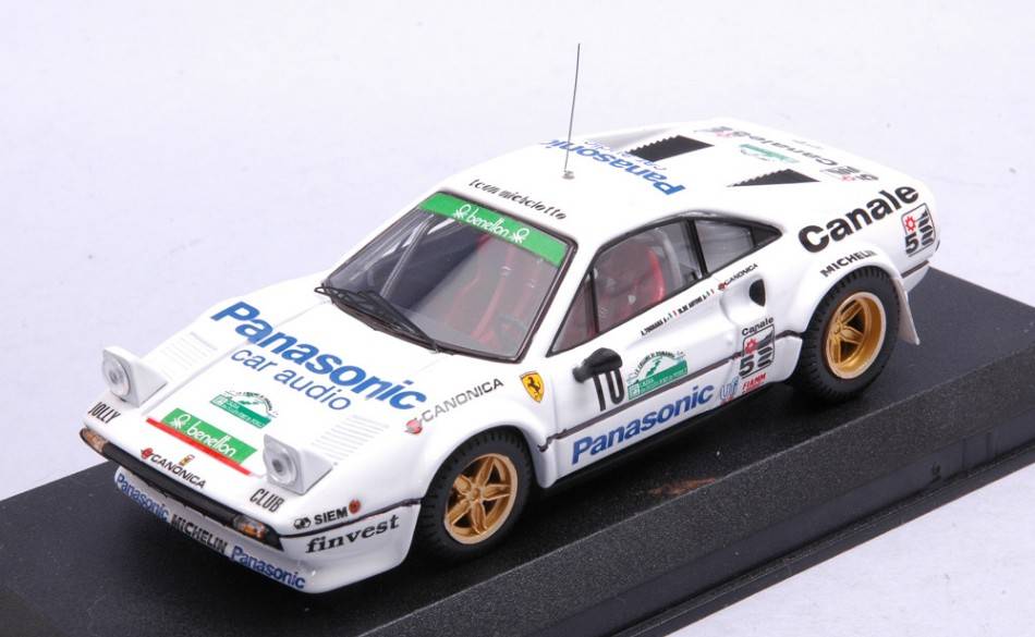 Best Model FERRARI 308 GTB N.2 RALLY VALLI PIACENTINE 1980 NICO/BARBAN 1:43 Best Model FERRARI 308 GTB N.2 RALLY VALLI PIACENTINE 1980 NICO/BARBAN 1:43