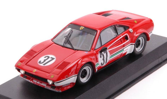 SCALE MODEL COMPATIBLE WITH FERRARI 308 GTB LM N.37 HAVIROV INTERNATIONAL 1978 M.DANTINNE 1:43 BEST MODEL BT9825
