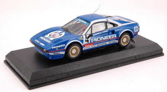 SCALE MODEL COMPATIBLE WITH FERRARI 308 GTB N.4 WINNER TOUR DE FRANCE 1982 JC.ANDRUET-"BICHE" 1:43 BEST BT9386