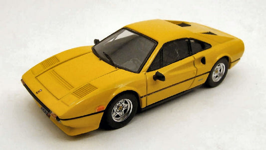 SCALE MODEL COMPATIBLE WITH FERRARI 308 GTB QV 1982 YELLOW 1:43 BEST MODEL BT9248