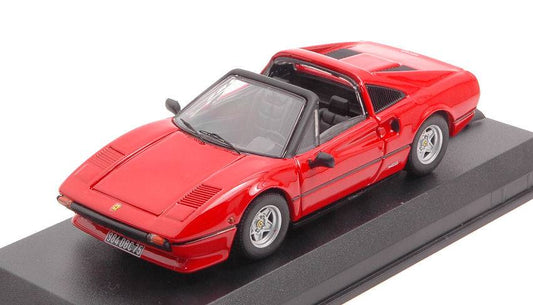 MODELLINO IN SCALA COMPATIBILE CON FERRARI 308 GTS PERSONAL CAR JEAN PAUL BELMONDO 1:43 BEST MODEL BT9807