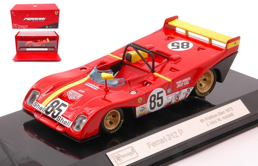 SCALE MODEL COMPATIBLE WITH FERRARI 312PB N.85 WINNER 6h WATKINS GLEN 1972 ICKX-ANDRETTI 1:43 BURAGO BU36302