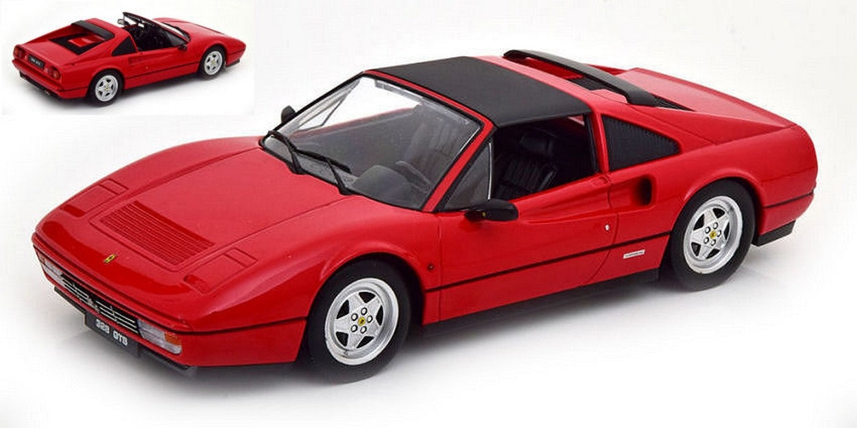 SCALE MODEL COMPATIBLE WITH FERRARI 328 GTS 1985 RED 1:18 KK KKDC180551