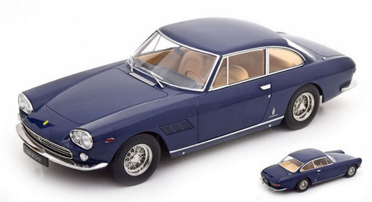 SCALE MODEL COMPATIBLE WITH FERRARI 330 GT 2+2 1964 DARKBLUE 1:18 KK SCALE KKDC180425