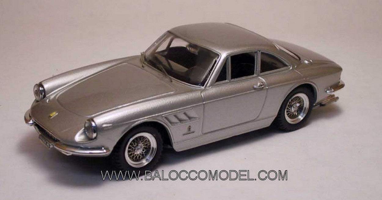 SCALE MODEL COMPATIBLE WITH FERRARI 330 GT SILVER G.AGNELLI 1:43 BEST MODEL BT9146