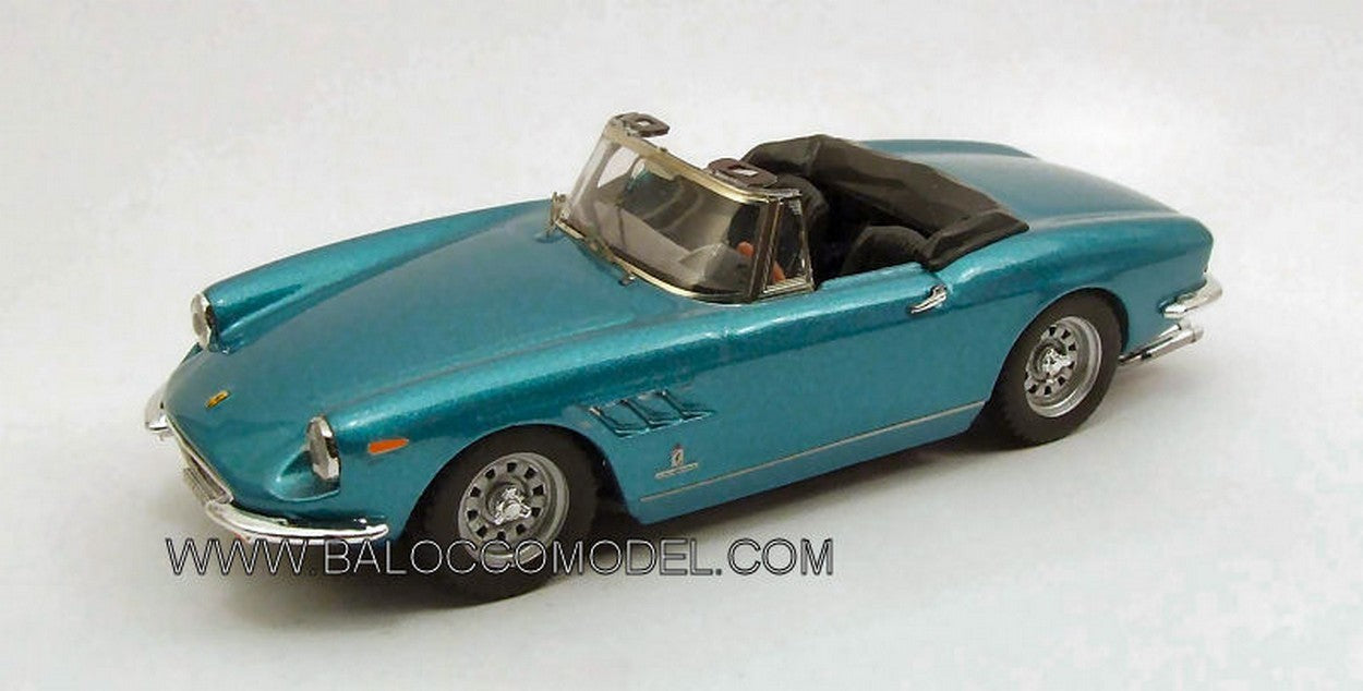 SCALE MODEL COMPATIBLE WITH FERRARI 330 GT SPIDER 1966 GREEN MET.1:43 BEST MODEL BT9424