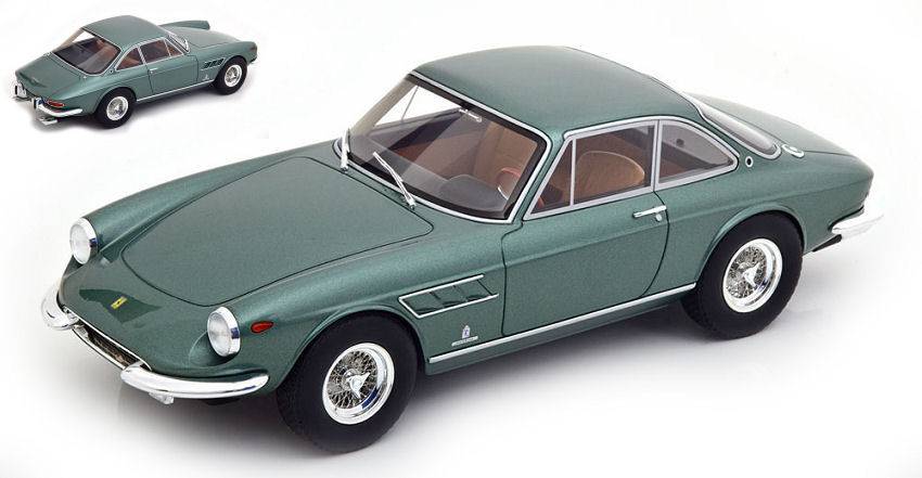 SCALE MODEL COMPATIBLE WITH FERRARI 330 GTC 1966 LIGHT GREEN METALLIC 1:18 CMR CLASSIC MODEL REPLICARS CMR047