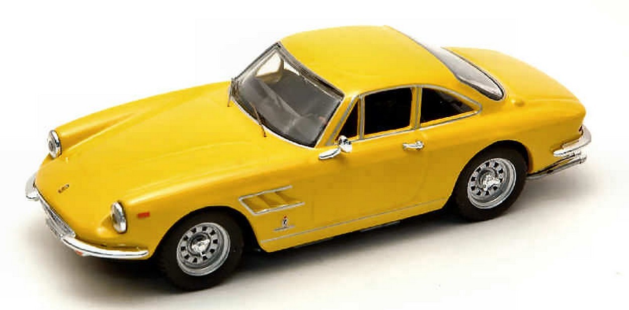 SCALE MODEL COMPATIBLE WITH FERRARI 330 GTC 1966 YELLOW 1:43 BEST MODEL BT9335