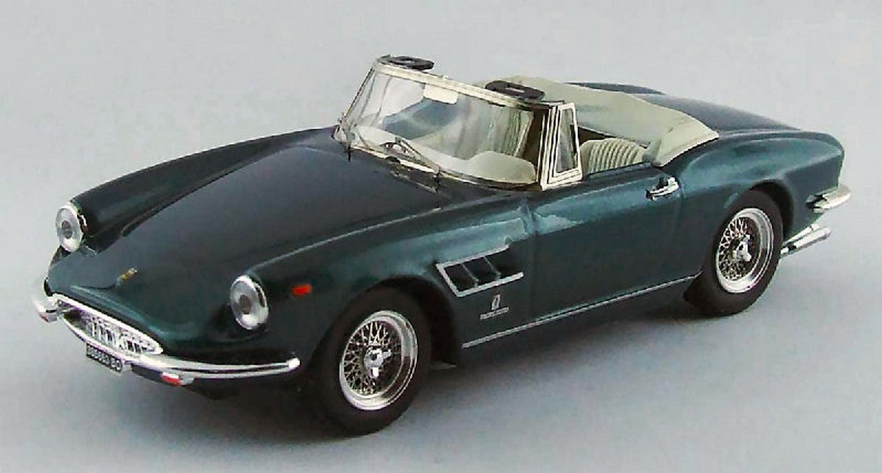SCALE MODEL COMPATIBLE WITH FERRARI 330 GTS 1966 GREEN METALLIC 1:43 BEST MODEL BT9552