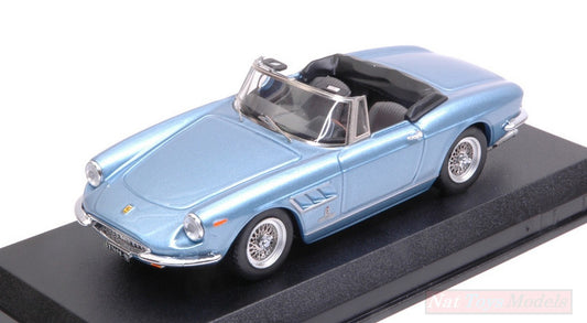 SCALE MODEL COMPATIBLE WITH FERRARI 330 GTS 1967 LIGHT BLUE METALLIC 1:43 BEST MODEL BT9714