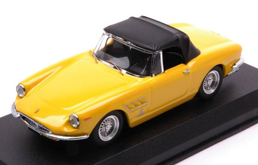 SCALE MODEL COMPATIBLE WITH FERRARI 330 GTS SPYDER W/COUPON YELLOW 1:43 BEST MODEL BT9840