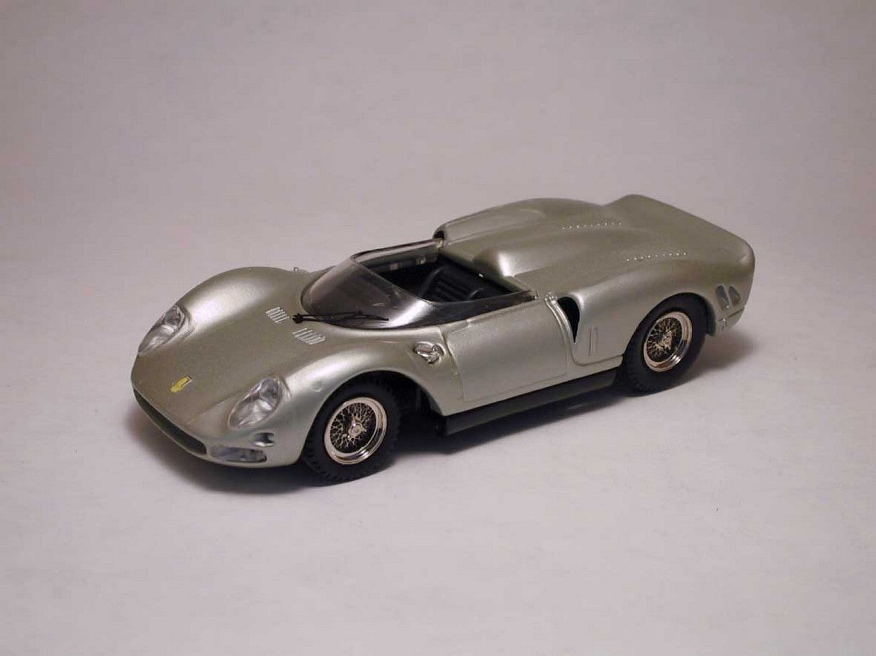 SCALE MODEL COMPATIBLE WITH FERRARI 330 P2 1964 ALUMINUM 1:43 BEST MODEL BT9079