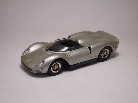 SCALE MODEL COMPATIBLE WITH FERRARI 330 P2 1964 ALUMINUM 1:43 BEST MODEL BT9079
