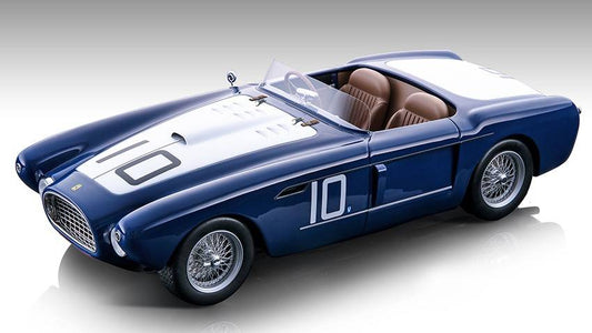 SCALE MODEL COMPATIBLE WITH FERRARI 340 MEXICO SPYDER N.10 2nd PEBBLE BEACH 1953 BILL SPEAR 1:18 TECNOMODEL TMD18212B