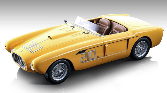 SCALE MODEL COMPATIBLE WITH FERRARI 340 MEXICO SPYDER N.210 WATKINS GLEN 1955 PRESTON GRAY 1:18 TECNOMODEL TMD18212C