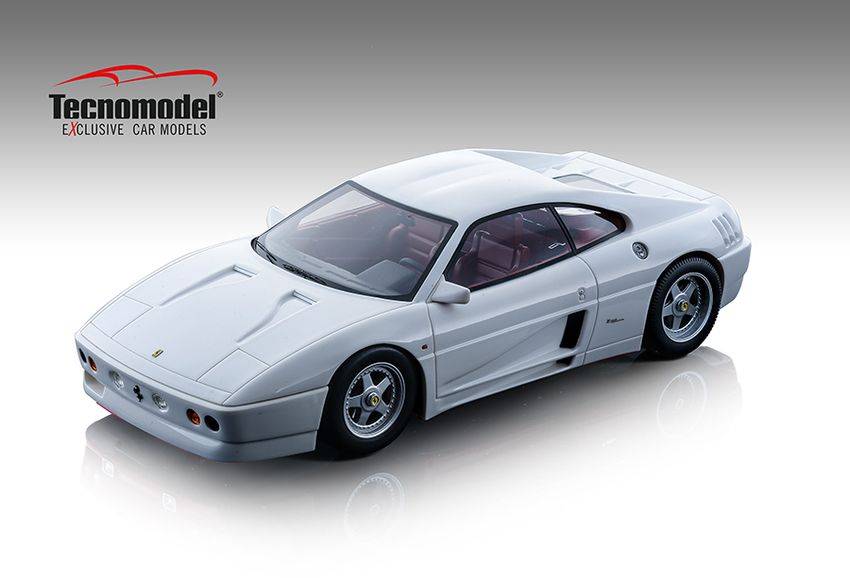 SCALE MODEL COMPATIBLE WITH FERRARI 348 ZAGATO 1991 GLOSS WHITE 1:18 TECNOMODEL TMD18131D