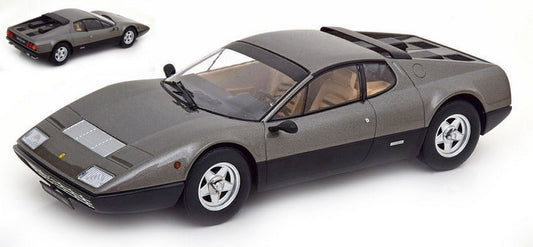 SCALE MODEL COMPATIBLE WITH FERRARI 365 GT4 BB 1973 GUN METAL 1:18 KK SCALE KKDC180562