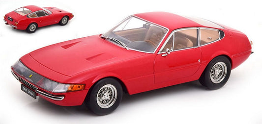 SCALE MODEL COMPATIBLE WITH FERRARI 365 GTB DAYTONA COUPE' 1st SERIES 1969 RED 1:18 KK KKDC180581