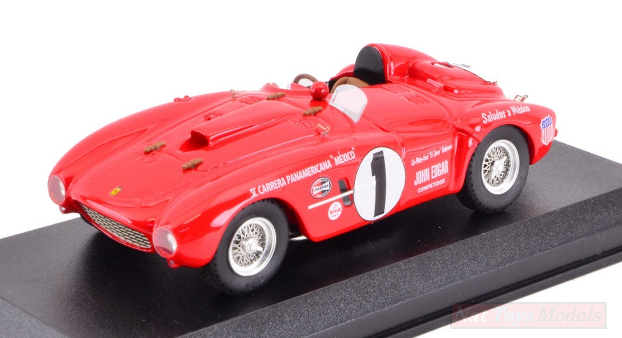 SCALE MODEL COMPATIBLE WITH FERRARI 375 PLUS N.1 ACCIDENT CARRERA PANAM.1954 MCAFEE-ROBINSON (FATAL) ART MODEL AM0406
