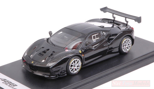 SCALE MODEL COMPATIBLE WITH FERRARI 488 CHALLENGE BLACK DS 1250 1:43 LOOKSMART LS476D