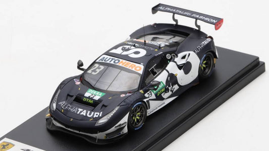 SCALE MODEL COMPATIBLE WITH FERRARI 488 GT3 EVO N.23 ALPHA TAURI AF CORSE DTM 2021 A.ALBON 1:43 LOOKSMART LSRC124