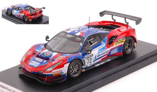 SCALE MODEL COMPATIBLE WITH FERRARI 488 GT3 EVO N.72 24H SPA 2020 MOLINA/SIROTKIN/RIGON 1:43 LOOKSMART LSRC085