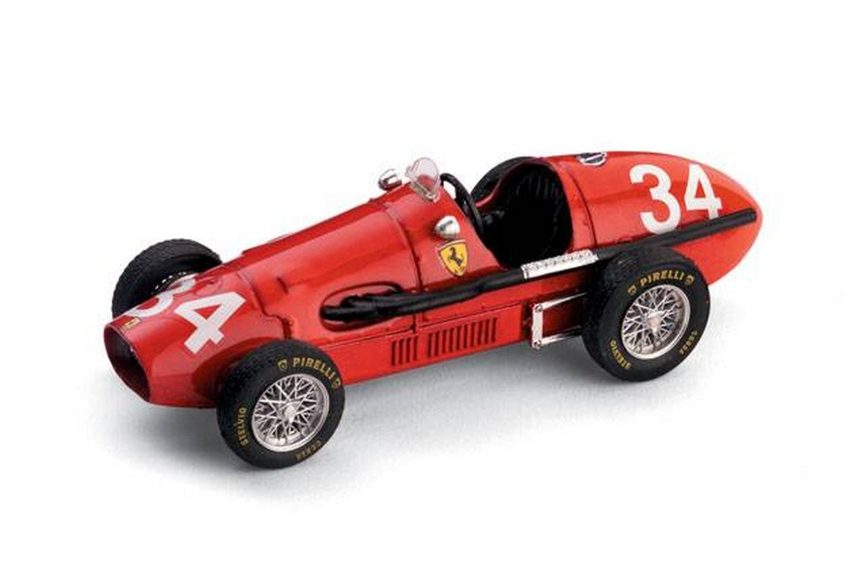 MODELLINO IN SCALA COMPATIBILE CON FERRARI 500 F2 ALBERTO ASCARI 1952 N.15 WINNER BRITISH GP 1:43 BRUMM BM0035