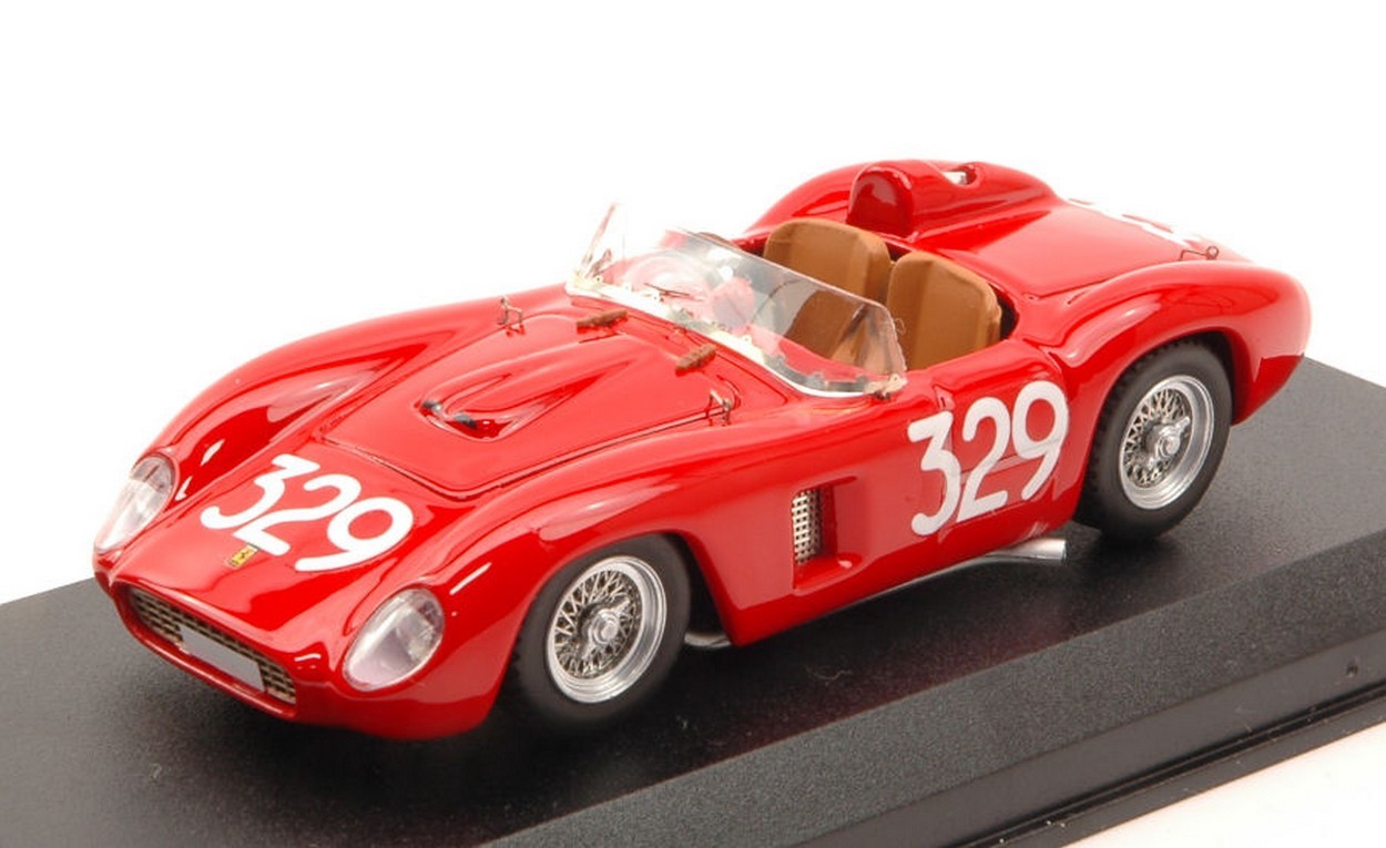 MODELLINO IN SCALA COMPATIBILE CON FERRARI 500 TR N.329 GIRO DI SICILIA 1957 G.MUNARON 1:43 ART MODEL AM0342