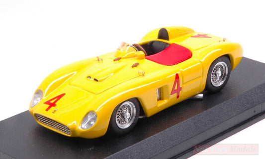 SCALE MODEL COMPATIBLE WITH FERRARI 500 TR N.4 3rd GPROMA 1956 PAUL FRERE 1:43 ART MODEL AM0393