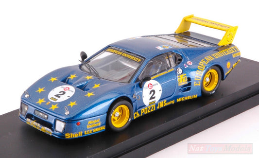 SCALE MODEL COMPATIBLE WITH FERRARI 512 BB LM N.2 LE MANS CLASSIC 2010 PAUL KNAPFIELD 1:43 BEST BT9745