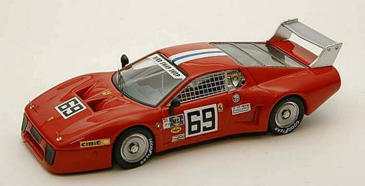 SCALE MODEL COMPATIBLE WITH FERRARI 512 BB LM N.69 36th 24 H DAYTONA 1980 HENN-DIEUDONNE 1:43 BEST MODEL BT9297