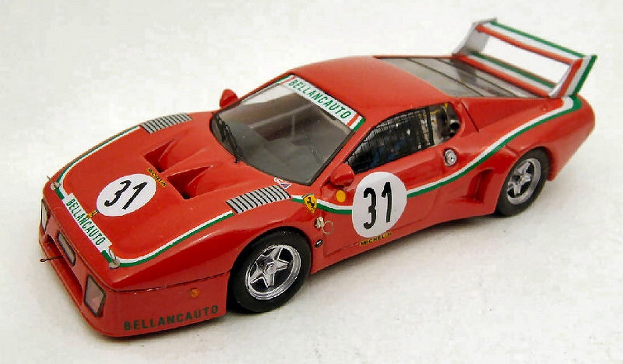 SCALE MODEL COMPATIBLE WITH FERRARI 512 BB N.31 DNF 1000 KM MONZA 1980 DINI-VIOLATI 1:43 BEST MODEL BT9279