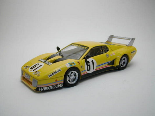 SCALE MODEL COMPATIBLE WITH FERRARI 512 BB N.61 12th LM 1979 FAURE-O ROURKE-DE DRYVER-BEURLYS 1:43 BEST MODEL BT9281