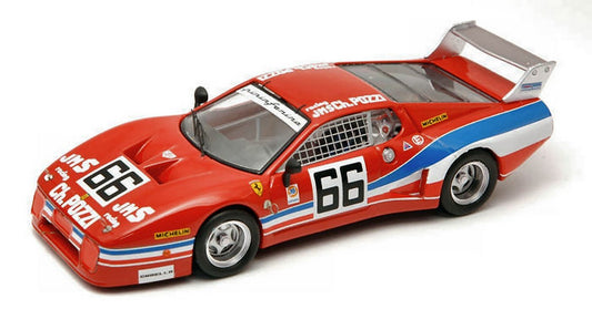 SCALE MODEL COMPATIBLE WITH FERRARI 512 BB N.66 53th 24 H DAYTONA 1979 ANDRUET-DINI-BALLOT LENA 1:43 BEST MODEL BT9318