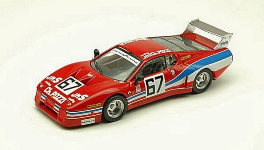 SCALE MODEL COMPATIBLE WITH FERRARI 512 BB N.67 54th DAYTONA 1979 BALLOT LENA-LECLERE-ANDRUET 1:43 BEST MODEL BT9300