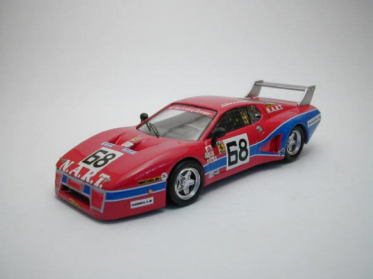 SCALE MODEL COMPATIBLE WITH FERRARI 512 BB N.68 57th 24H DAYTONA 1979 TULLIUS-BEDARD-DELAUNAY 1:43 BEST MODEL BT9282