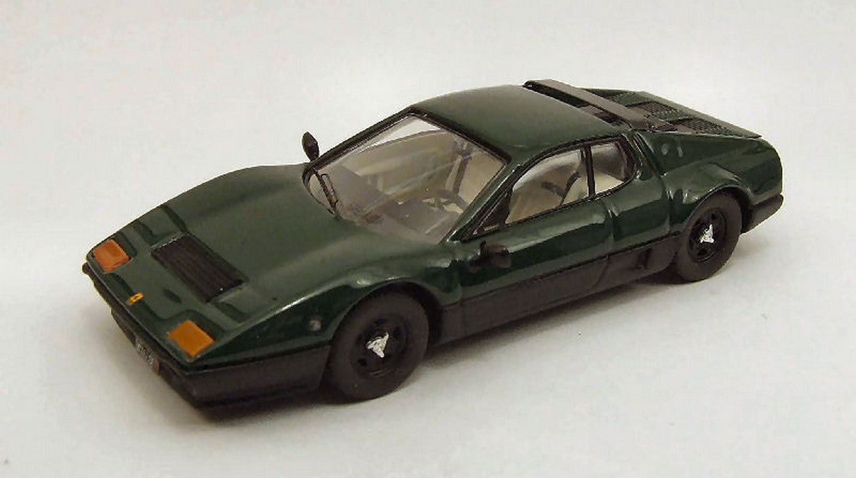 SCALE MODEL COMPATIBLE WITH FERRARI 512 BB GREEN/BLACK 1:43 BEST MODEL BT9398
