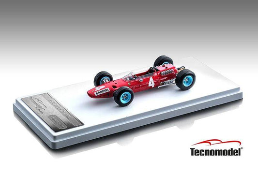 SCALE MODEL COMPATIBLE WITH FERRARI 512 F1 N.4 GP ITALY 1965 LORENZO BANDINI 1:43 TECNOMODEL TMD43011A