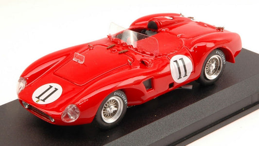 SCALE MODEL COMPATIBLE WITH FERRARI 625 LM N.11 RETIRED (ACCIDENT) LM 1956 DE PORTAGO-HAMILTON 1:43 ART MODEL AM0275