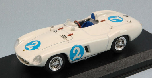SCALE MODEL COMPATIBLE WITH FERRARI 750 MONZA N.2 2nd PALM SPRING 1956 P.HILL 1:43 ART MODEL AM0156