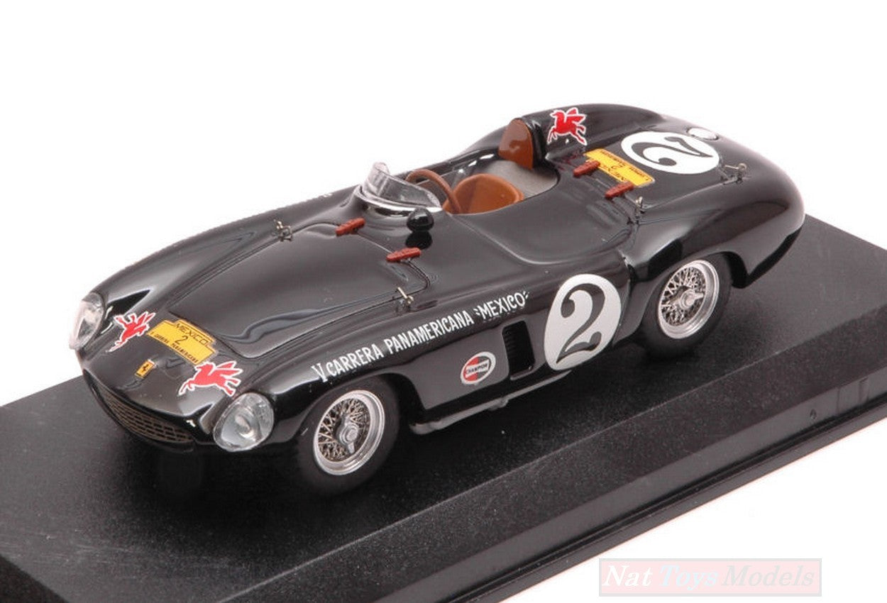 SCALE MODEL COMPATIBLE WITH FERRARI 750 MONZA N.2 RETIRED CARRERA MEXICO 1954 A.DE PORTAGO 1:43 ART MODEL AM0366