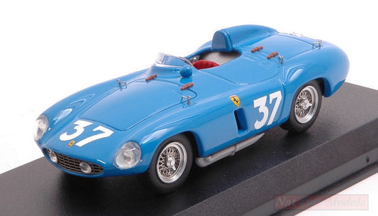 SCALE MODEL COMPATIBLE WITH FERRARI 750 MONZA N.37 2nd DAKAR GP 1955 LOUIS ROSIER 1:43 ART MODEL AM0414