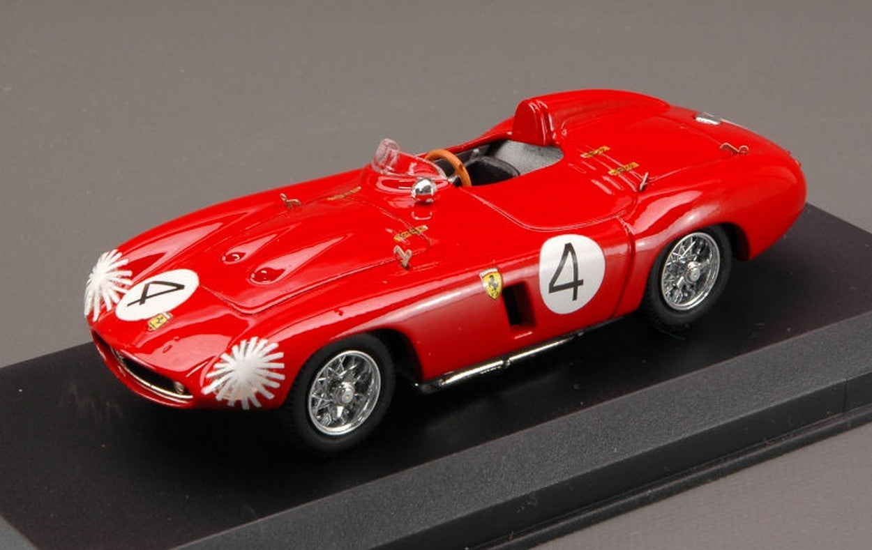 SCALE MODEL COMPATIBLE WITH FERRARI 750 MONZA N.4 6th TOURIST TROPHY 1955 CASTELLOTTI-TARUFFI 1:43 BEST MODEL BT9048